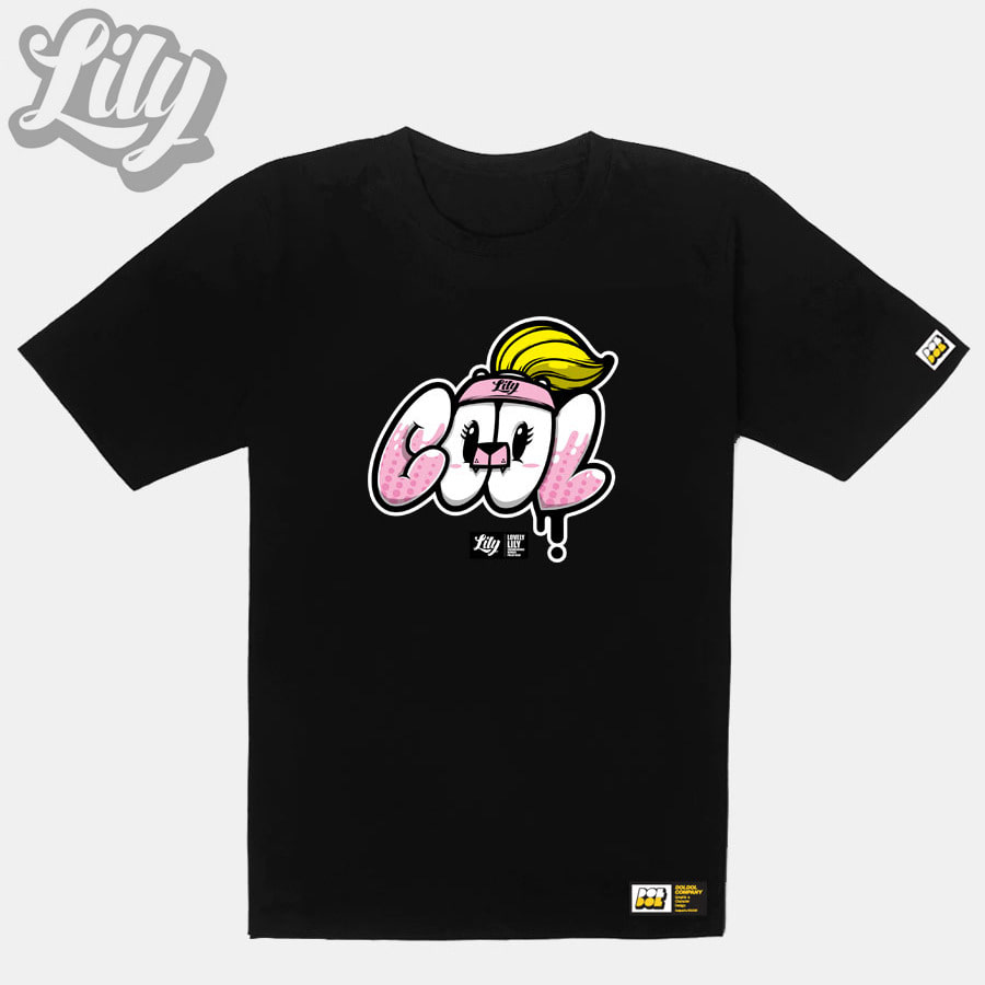 [돌돌] Lily-tshirts-12 러블리 릴리 여자 북극곰 스노우보드 선수 익스트림 캐릭터 그래픽 디자인 티셔츠 티