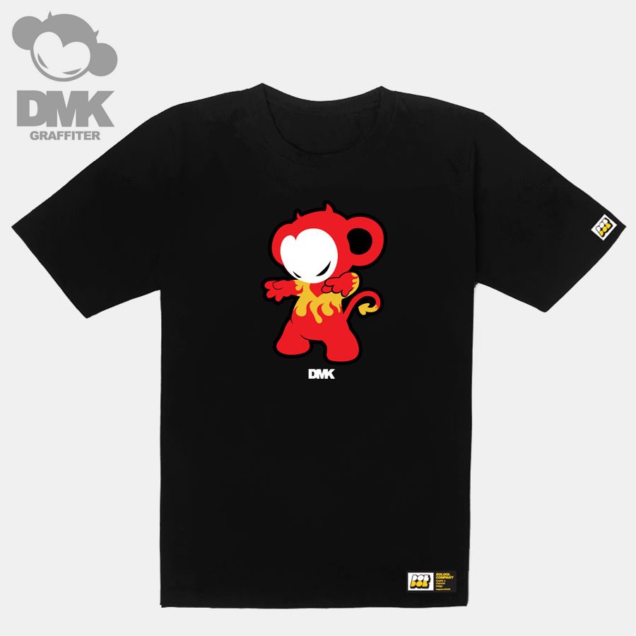[돌돌] DMK_T-shirts_61 그래피티 아티스트 데빌몽키 DMK 사이버펑크 스타일 캐릭터 그래픽 디자인 티셔츠 반팔티 티