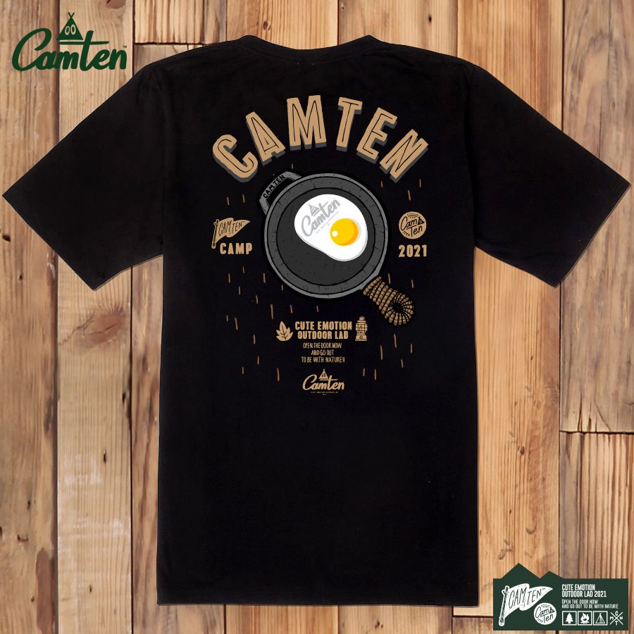 [캠텐] Camten-tshirts-37 감성 캠핑 브랜드 캠텐 캐릭터 그래픽 티셔츠 반팔티