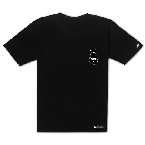 [돌돌] DITTO_T-shirts_03 그래피티 아이스 펭귄 디또 캐릭터 그래픽 티셔츠