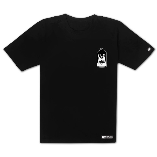 [돌돌] DITTO_T-shirts_08 그래피티 아이스 펭귄 디또 캐릭터 그래픽 티셔츠