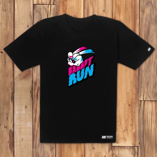 [돌돌컴퍼니] Bike Rabbit_T-shirts_30 바이크 라빗 런닝 토끼 캐릭터 티셔츠