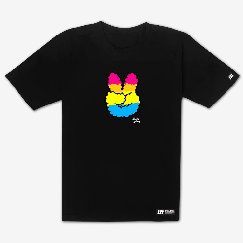 Loly poly_T-shirts_01 솜사탕 캥거루 롤리폴리 캐릭터 그래피티 티셔츠