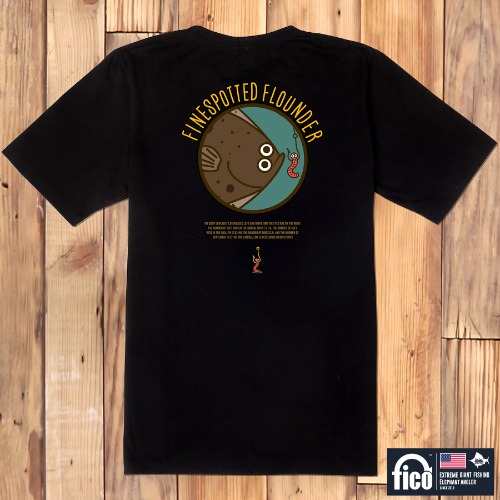 [돌돌] FICO-tshirts-128 익스트림 낚시 브랜드 피코 시즌2 한국 어종 캐릭터 그래픽 디자인 티셔츠 반팔티