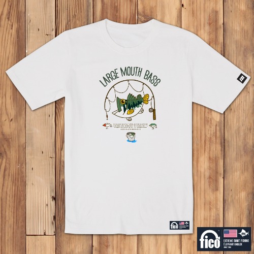 [돌돌] FICO-tshirts-216 익스트림 낚시 브랜드 피코 시즌2 한국 어종 캐릭터 그래픽 디자인 티셔츠 반팔티