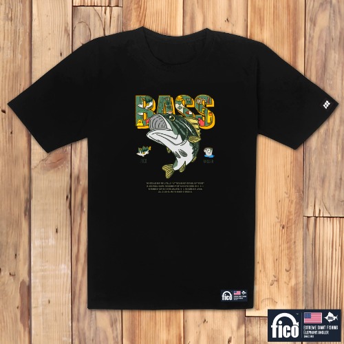 [돌돌] FICO-tshirts-213 익스트림 낚시 브랜드 피코 시즌2 한국 어종 캐릭터 그래픽 디자인 티셔츠 반팔티