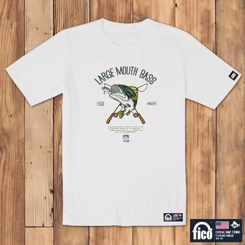 [돌돌] FICO-tshirts-212 익스트림 낚시 브랜드 피코 시즌2 한국 어종 캐릭터 그래픽 디자인 티셔츠 반팔티