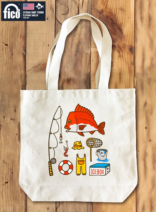 [돌돌컴퍼니] fico-canvas-bag-17 익스트림 낚시 브랜드 fico 피코 캐릭터 디자인 그래픽 컨버스백 에코백 패션 가방