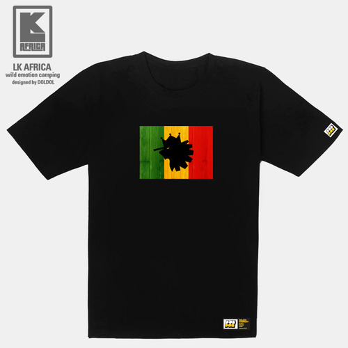 [돌돌컴퍼니] LK AFRICA-T-10 엘케이 아프리카 그래피티 캐릭터 디자인 캠핑 티셔츠
