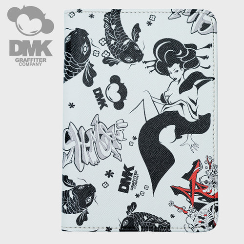[돌돌] DMK-JAPAN-passport-wallets-01 그래피티 데블몽키 일본 타투 이래즈미 캐릭터 디자인 여권 케이스 지갑