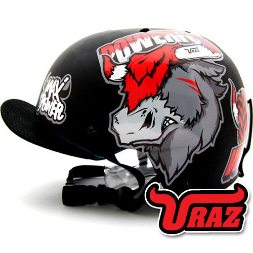 [그래피커] 0007-URAZ-Helmet-04  헬멧 튜닝 스티커