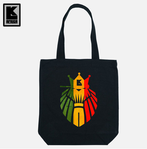 [돌돌] LK-AFRICA-canvas-bag-01 엘케이 아프리카 캠핑 아웃도어 사자 캐릭터 디자인 캔버스백 가방 
