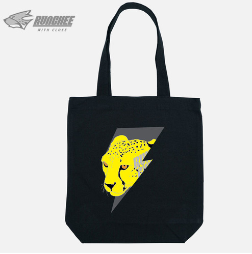 [돌돌] RUNCHEE-canvas-bag-04 런닝 치타 런치 캐릭터 디자인 캔버스백 가방 