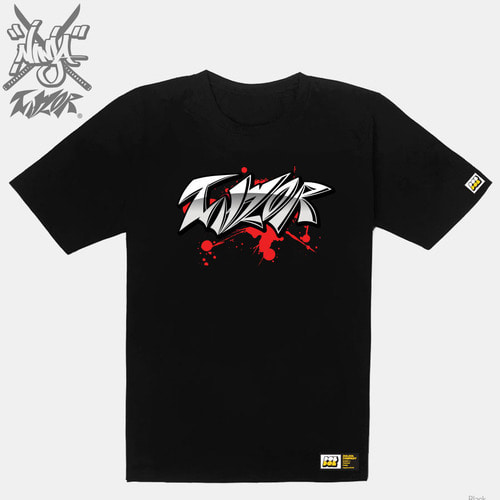 [돌돌] Ninja Talyor_T-shirts_07 닌자 크로우 테일러 익스트림 캐릭터 그래픽 그래피티 힙합 디자인 티셔츠 