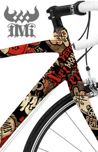 [그래피커] DMK-bike-06 자전거 프레임 스티커