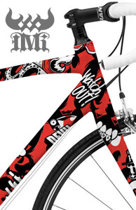 [그래피커] DMK-bike-03 자전거 프레임 스티커