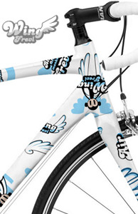[그래피커] Wing-frevi-bike-01 자전거 프레임 스티커