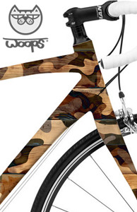[그래피커] WOOPS-bike-03 자전거 프레임 스티커