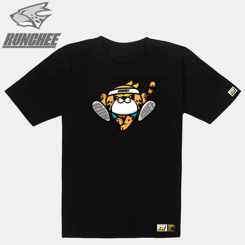 [돌돌] RUNCH-T-10a 런닝 치타 런치 캐릭터 티셔츠 