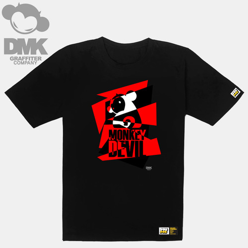 [돌돌컴퍼니] DMK_T-shirts_32 그래피티 아티스트 데블몽키 캐릭터티셔츠 
