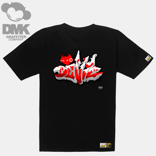 [돌돌컴퍼니] DMK_T-shirts_34 그래피티 아티스트 데블몽키 캐릭터티셔츠 