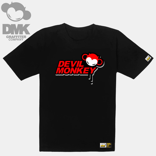 [돌돌컴퍼니] DMK_T-shirts_35 그래피티 아티스트 데블몽키 캐릭터티셔츠 
