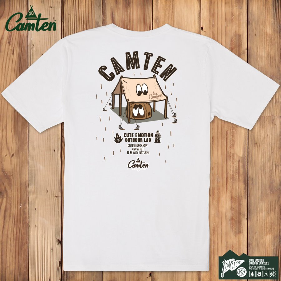 [캠텐] Camten-tshirts-10 감성 캠핑 브랜드 캠텐 캐릭터 그래픽 티셔츠 반팔티