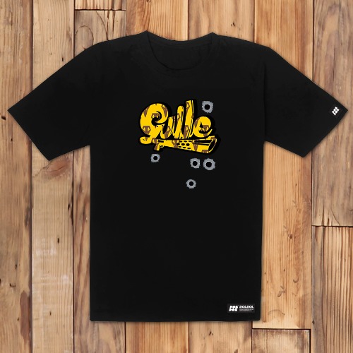 [돌돌] Gangster guile_T-shirts_07 갱스터 크로우 가일 까마귀 힙합 캐릭터 디자인 티셔츠