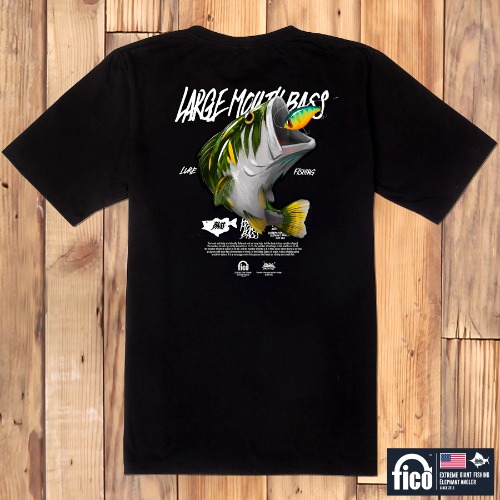 [돌돌] FICO-tshirts-138 익스트림 낚시 브랜드 피코 시즌2 한국 어종 캐릭터 그래픽 디자인 티셔츠 반팔티