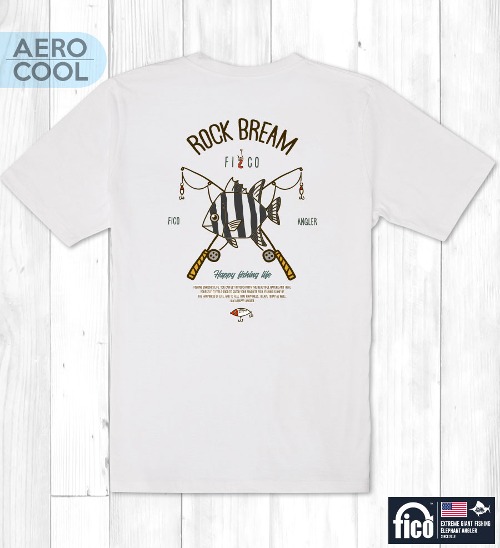 [돌돌] FICO-tshirts-AEROCOOL-81 익스트림 낚시 브랜드 피코 시즌2 한국 어종 캐릭터 그래픽 디자인 에어로 쿨 기능성 티셔츠 반팔티
