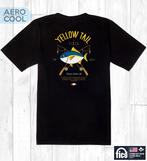 [돌돌] FICO-tshirts-AEROCOOL-78 익스트림 낚시 브랜드 피코 시즌2 한국 어종 캐릭터 그래픽 디자인 에어로 쿨 기능성 티셔츠 반팔티