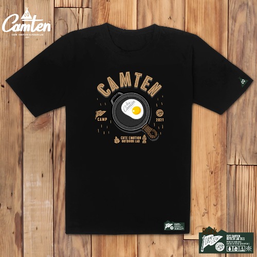 [캠텐] Camten-tshirts-70 감성 캠핑 브랜드 캠텐 캐릭터 그래픽 티셔츠 반팔티